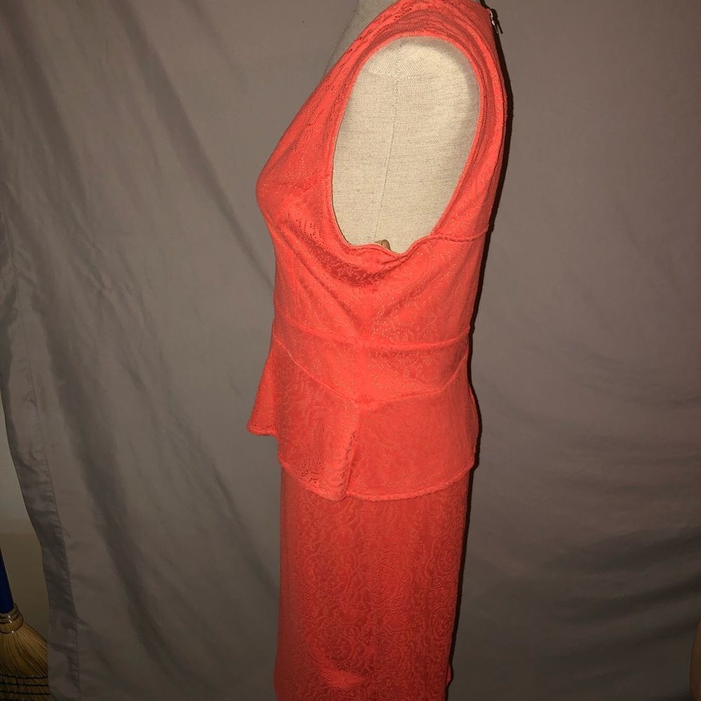 Bcbg juliene peplum ambrosia knee length dress - Picture 4 of 5